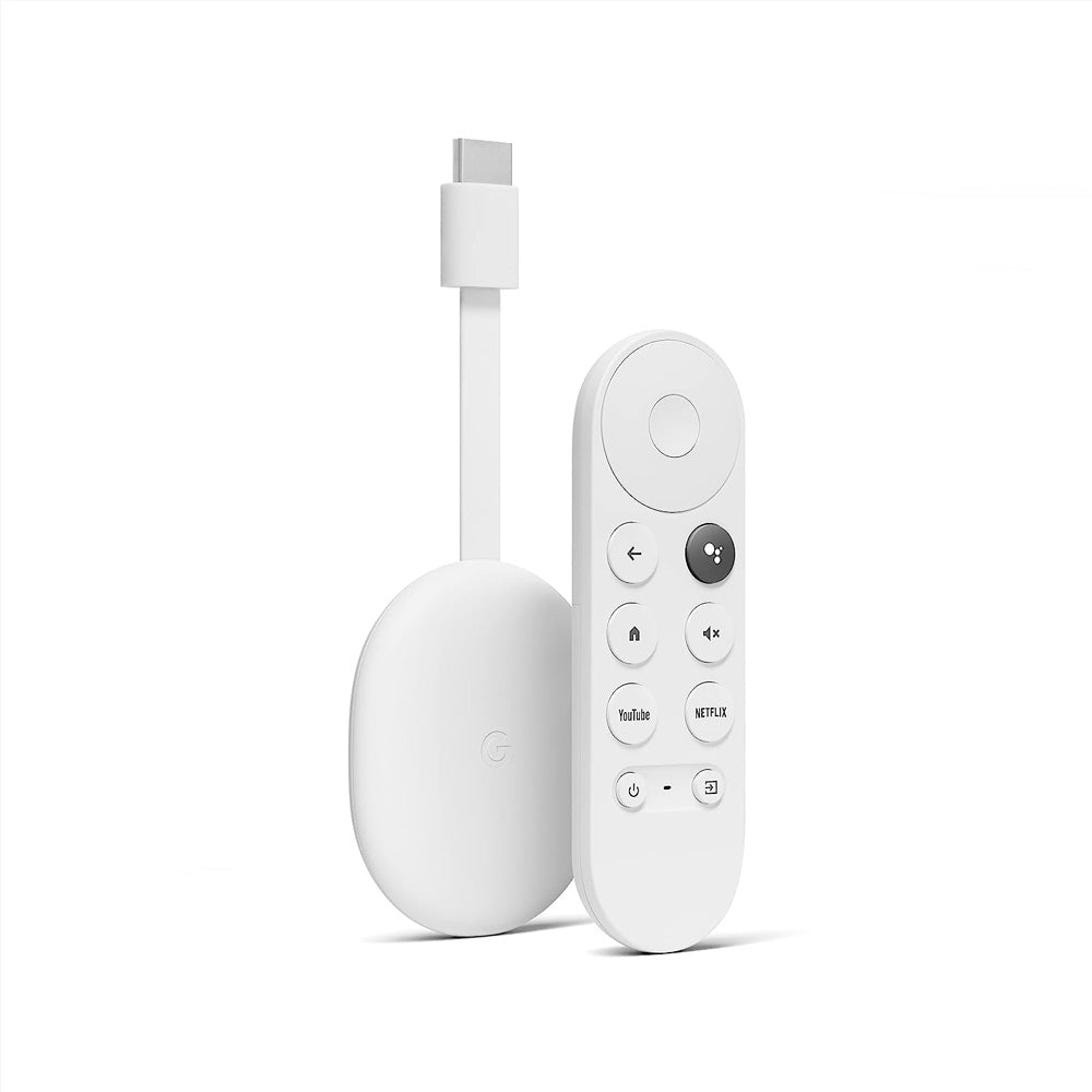 Dispositivos de Streaming Google Chromecast con Google TV 4K Blanco