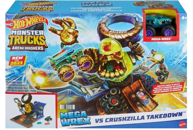 Mega Wrex vs Godzilla Hot Wheels