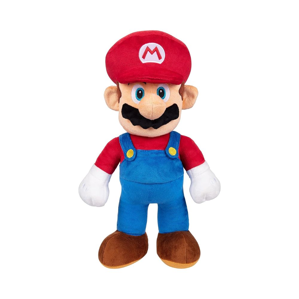 Figura de peluche Jakks Super Mario Mario Jumbo de 20 pulgadas de alto