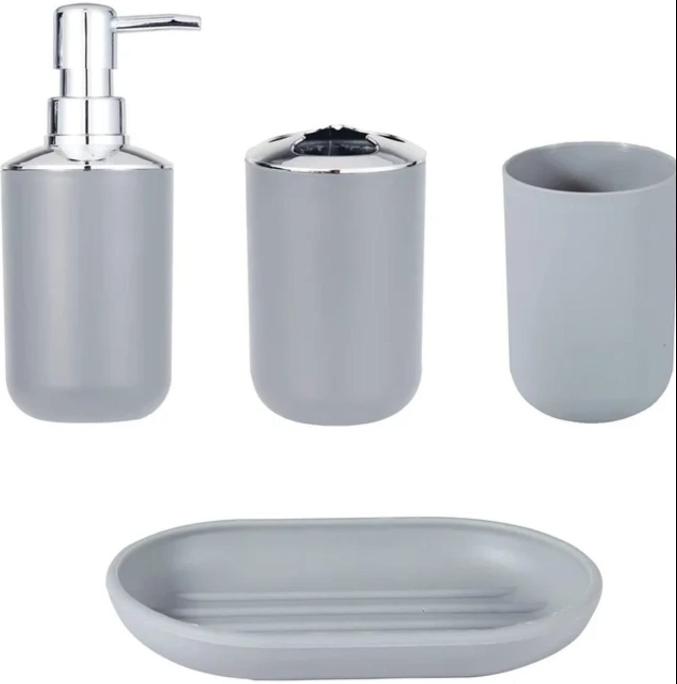 Accesorios de Baño innovaciones Alba Set x4