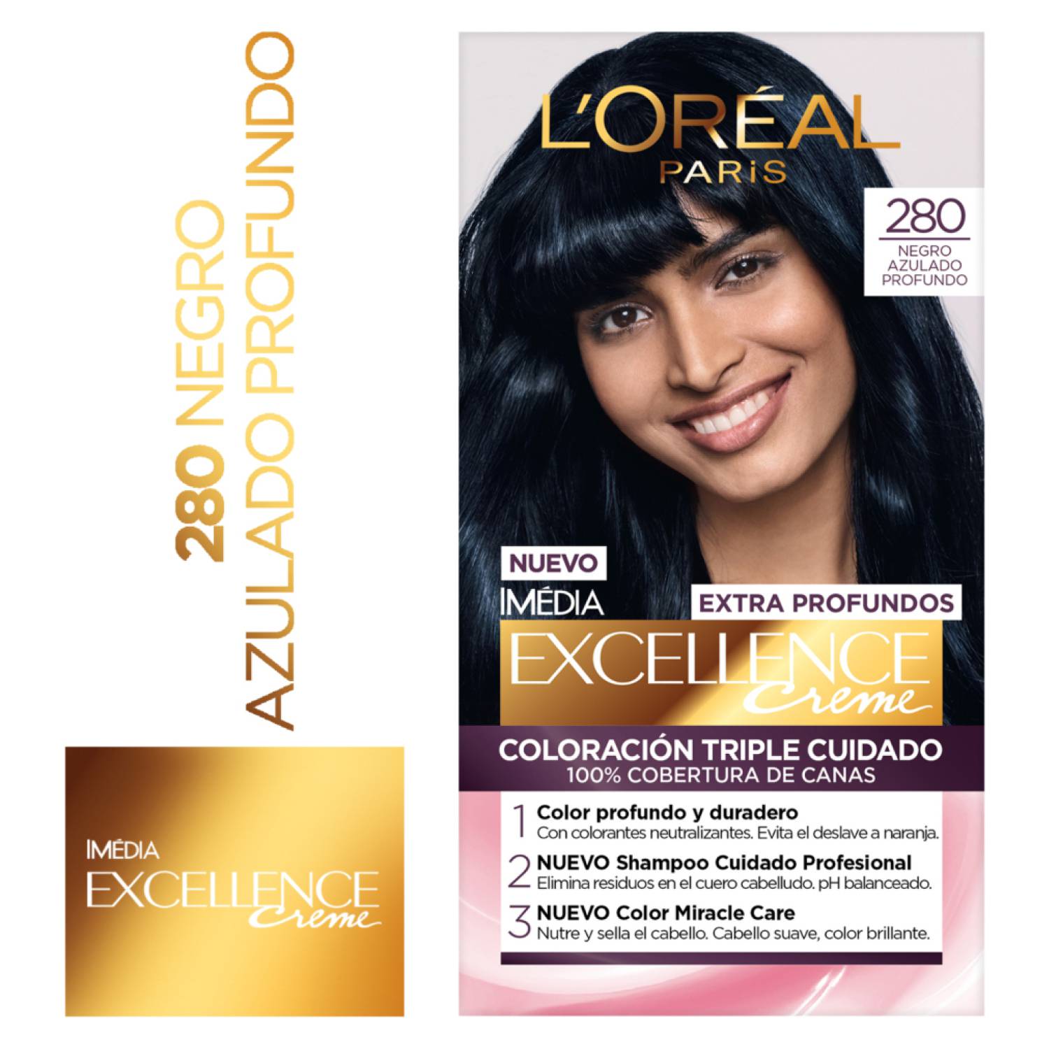 Tinte L´Oreal Excellence Negros