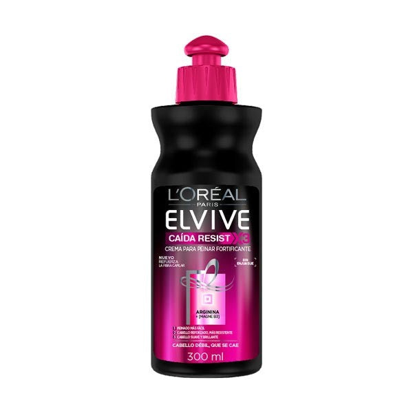 Crema de Peinar Elvive Caida Resist X3 300 ml