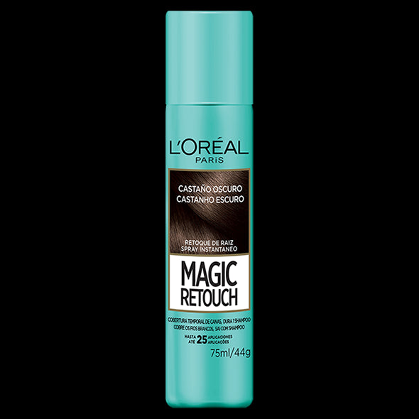 Retocador de Raíz Loreal Magic Retouch Castaño Oscuro 30