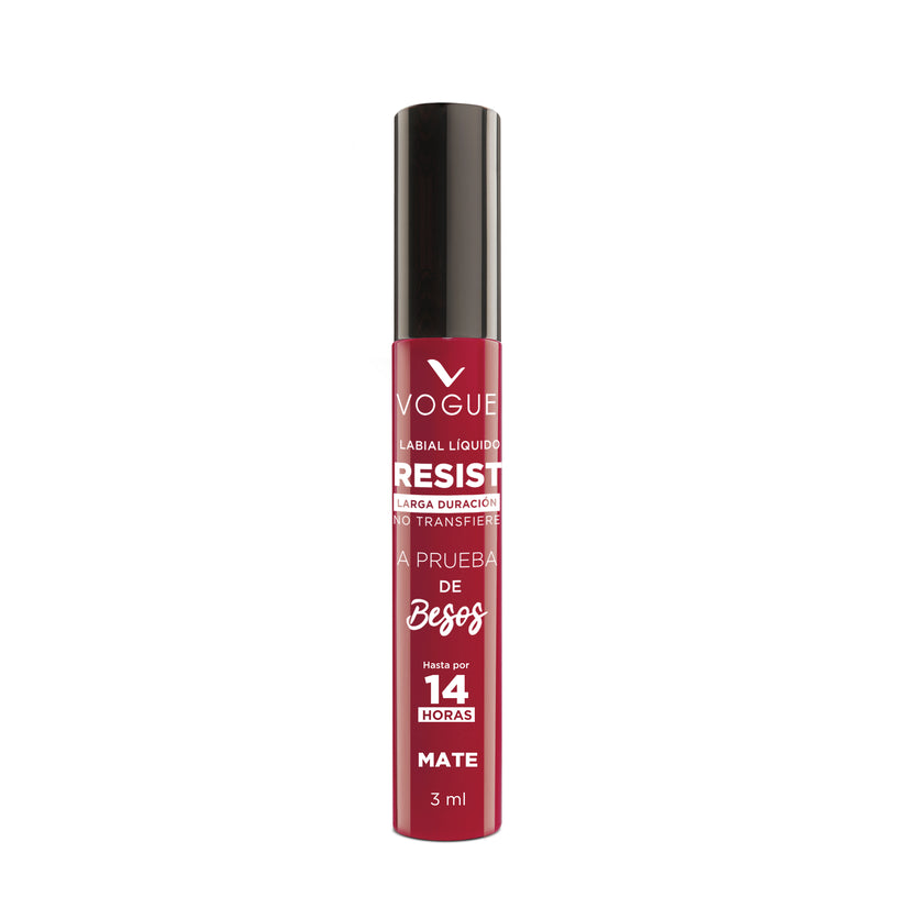 Labial Líquido Vogue Resist de Larga Duración Decidida