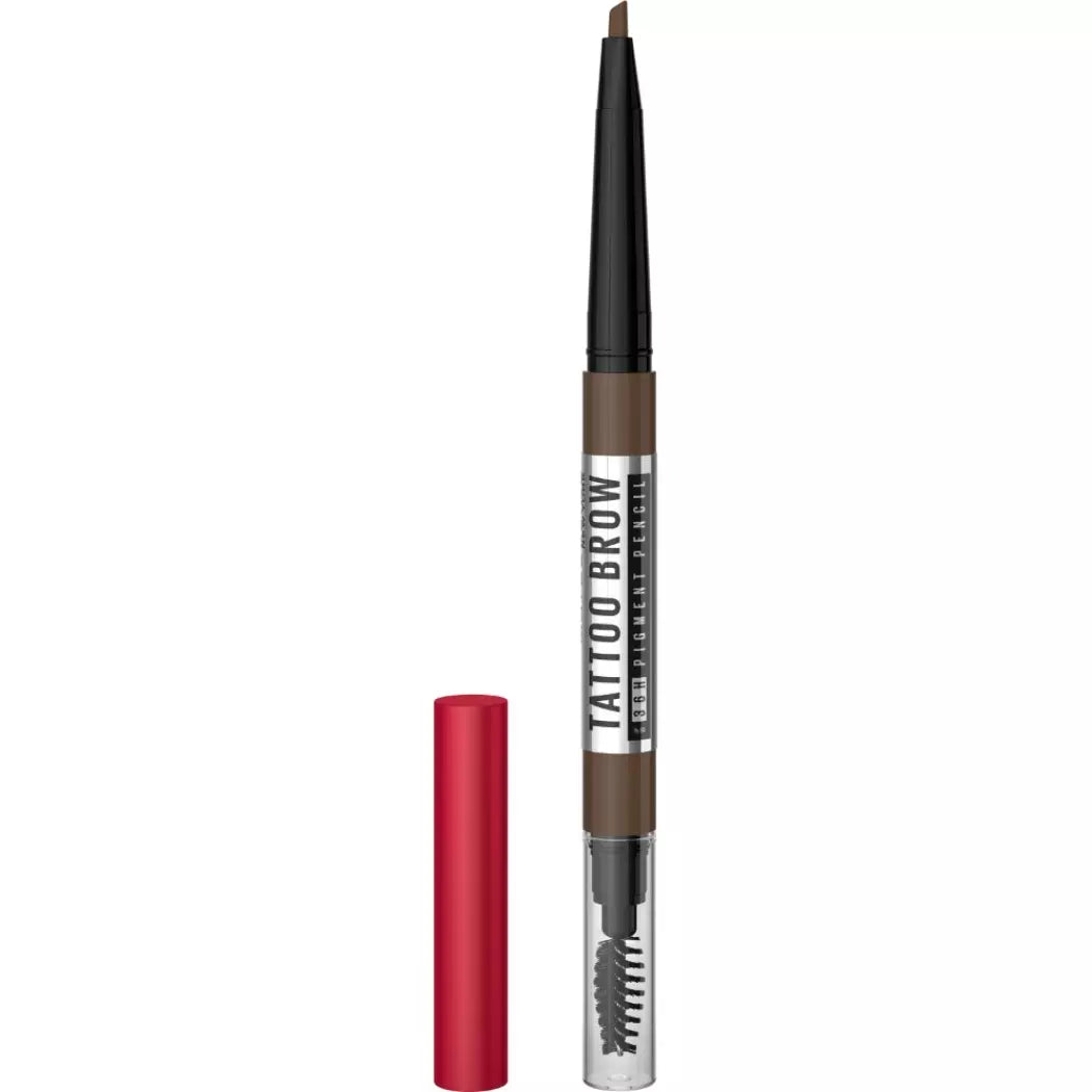 Lápiz de Cejas Maybelline Tattoo Brow 36H Dark Brown