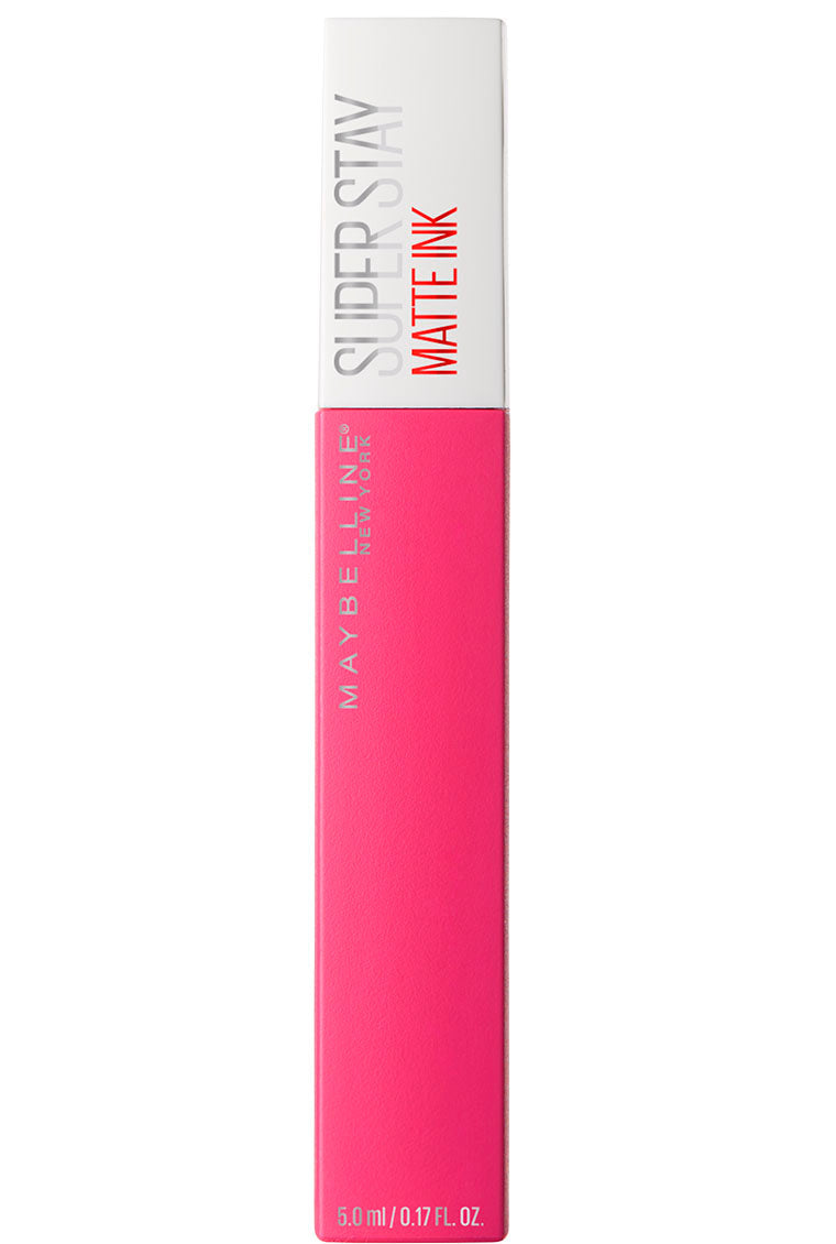 Labial Maybelline SuperStay Matte Ink Romantic 30 (Fucsia)