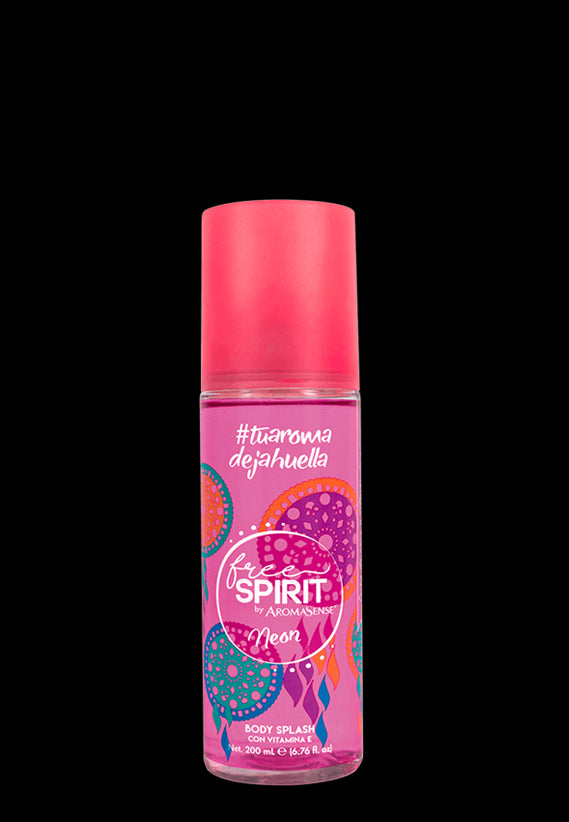 Body Splash Free Spirit by Aromasense Neon x200ml