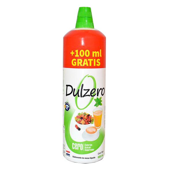 Edulcorante Dulzero Stevia 600 ml