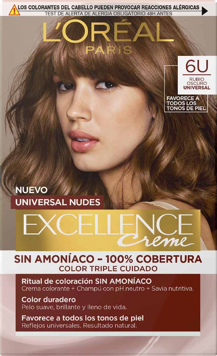 Tinte Loreal Excellence Nudes 6U Chocolate Puro