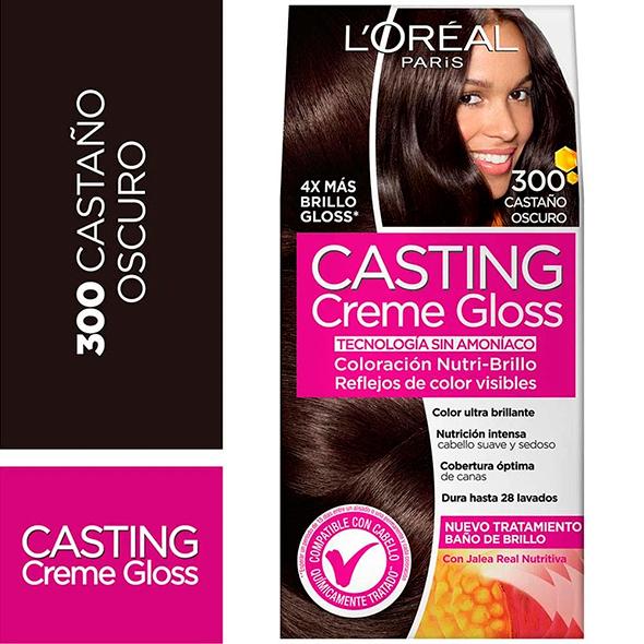 Tinte Loreal Casting Creme Gloss Kit Castaños