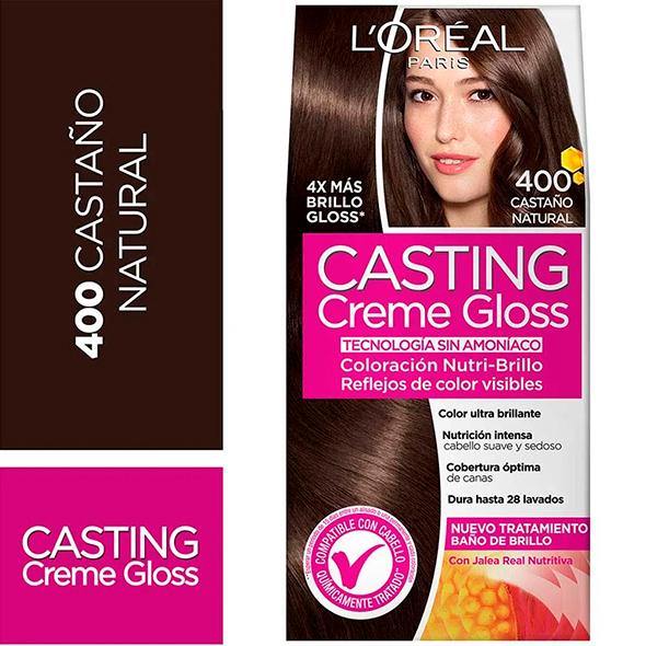 Tinte Loreal Casting Creme Gloss Kit Castaños