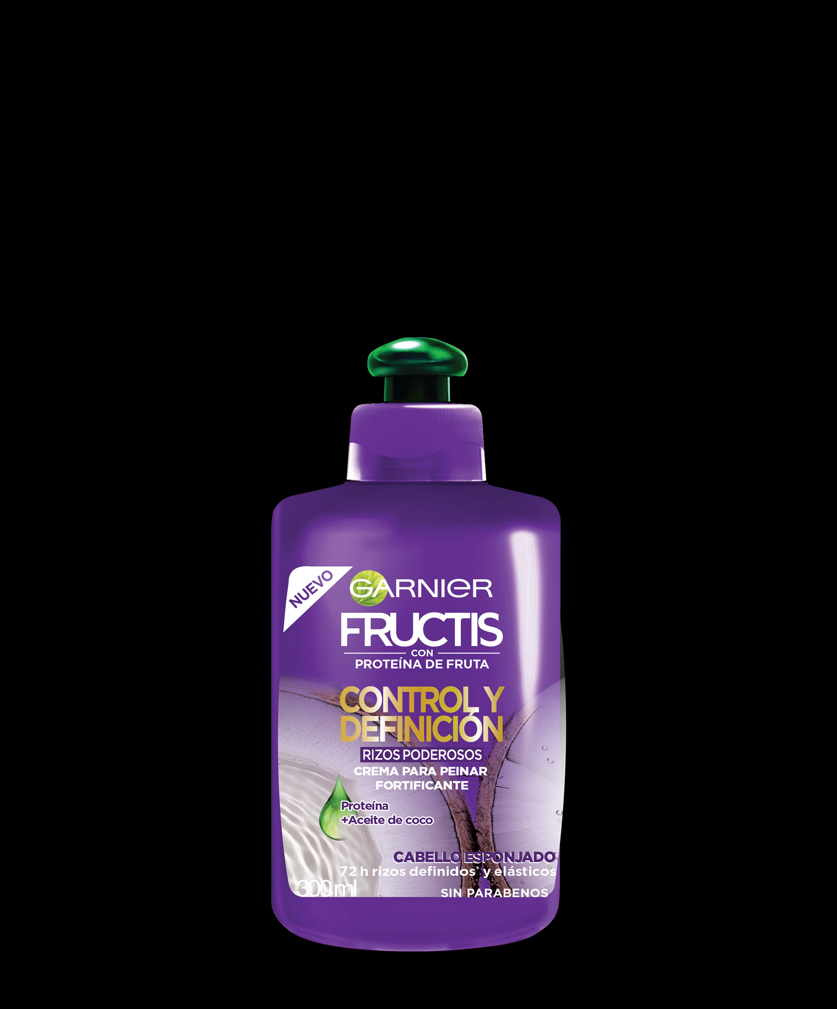 Fructis Crema Peinar Rizos Poderosos 300 ml.