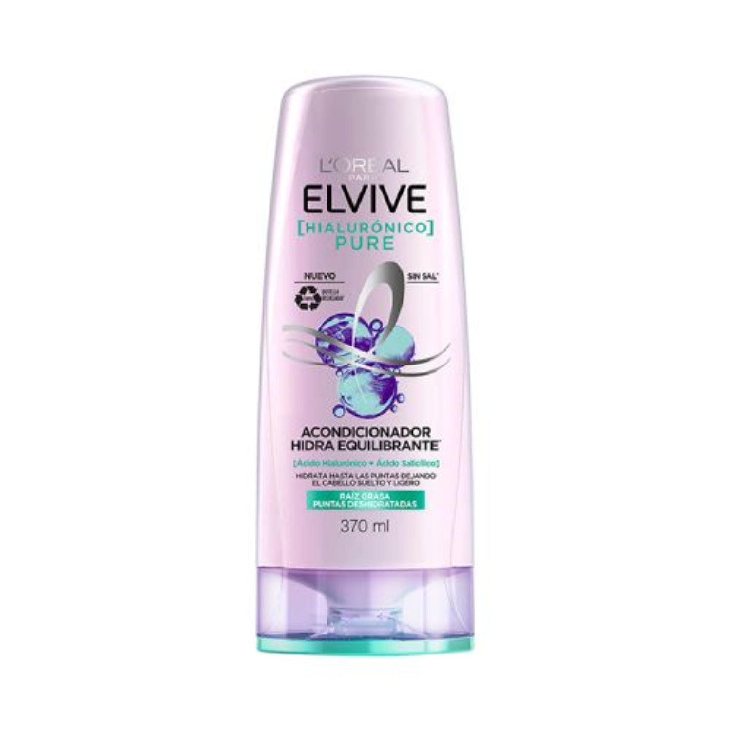 Acondicionador Elvive Pure HidraHialurónico 370 ml