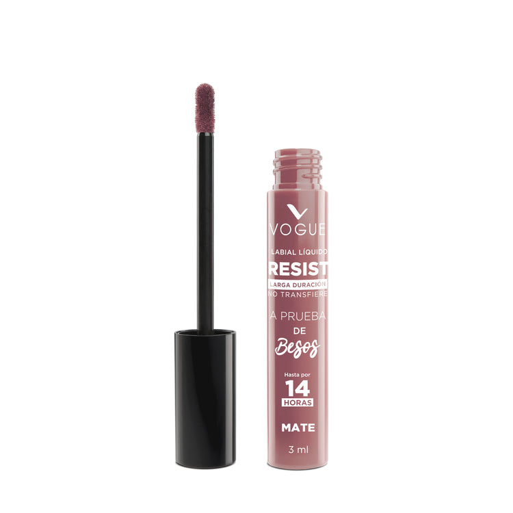 Labial Líquido Vogue Resist de Larga Duración Natural