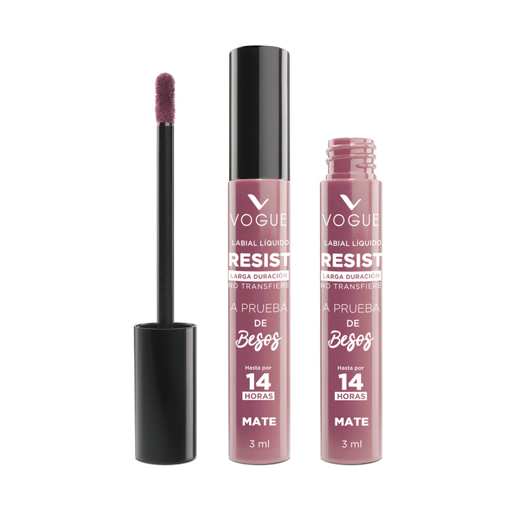 Labial Líquido Vogue Resist de Larga Duración Encantadora