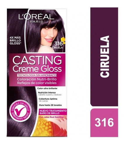 Tinte Loreal Casting Creme Gloss Kit Rojos