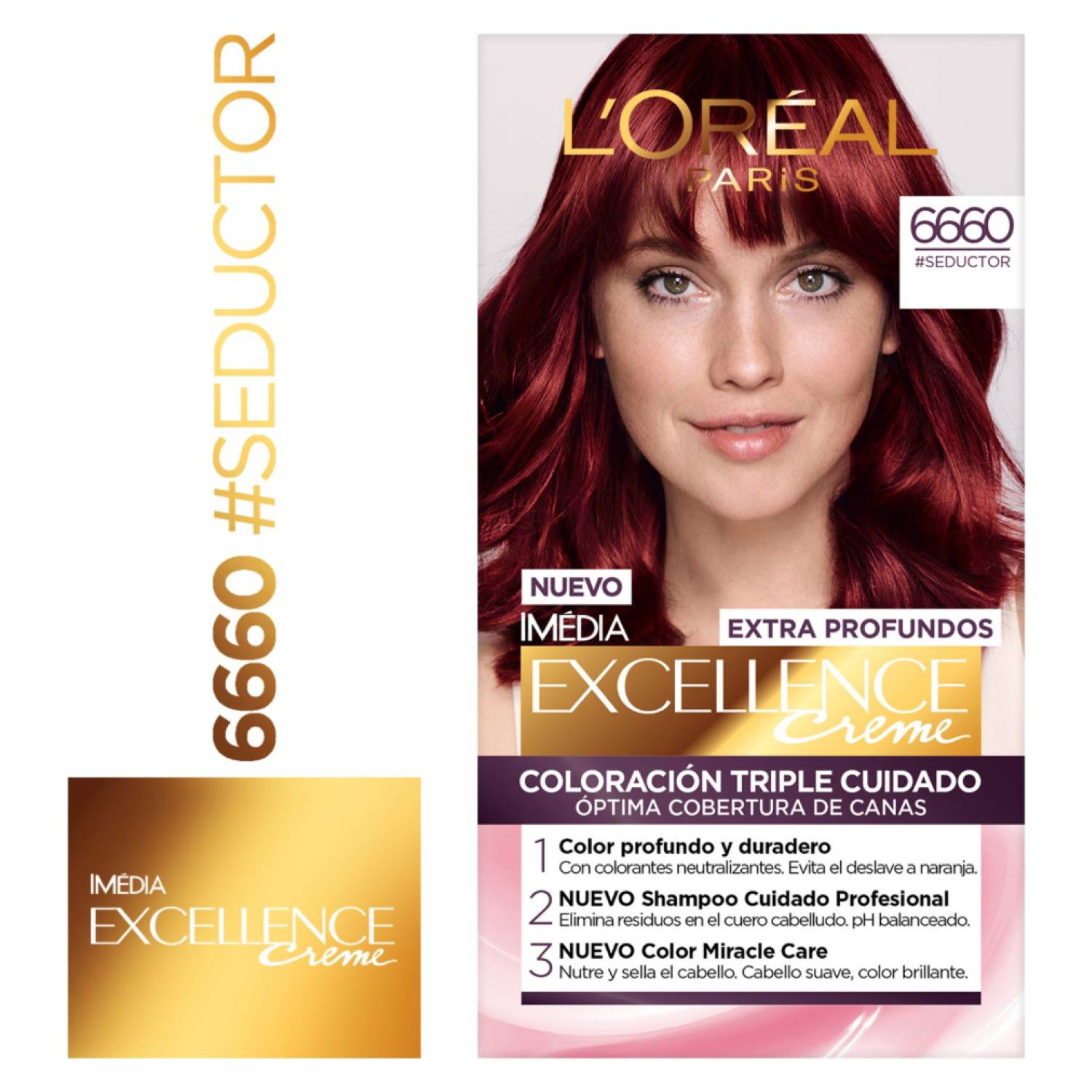 L´Oreal Excellence Rojos