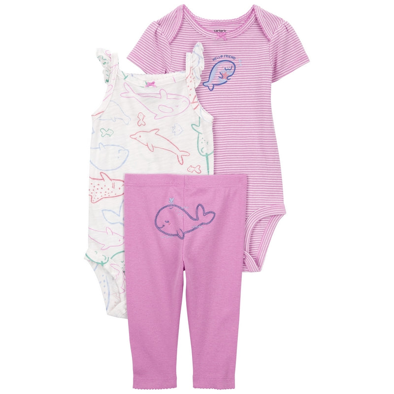 Conjunto de Niña Baby Corp  1Q925010