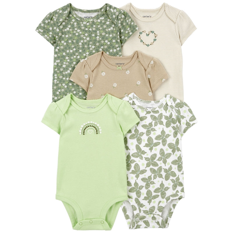 Set de Bodys para Niña Baby Corp x5 1Q934410