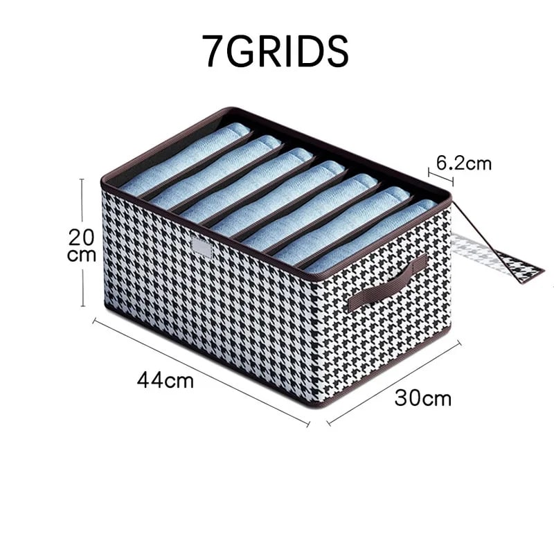 Caja organizadora con asas y tapa