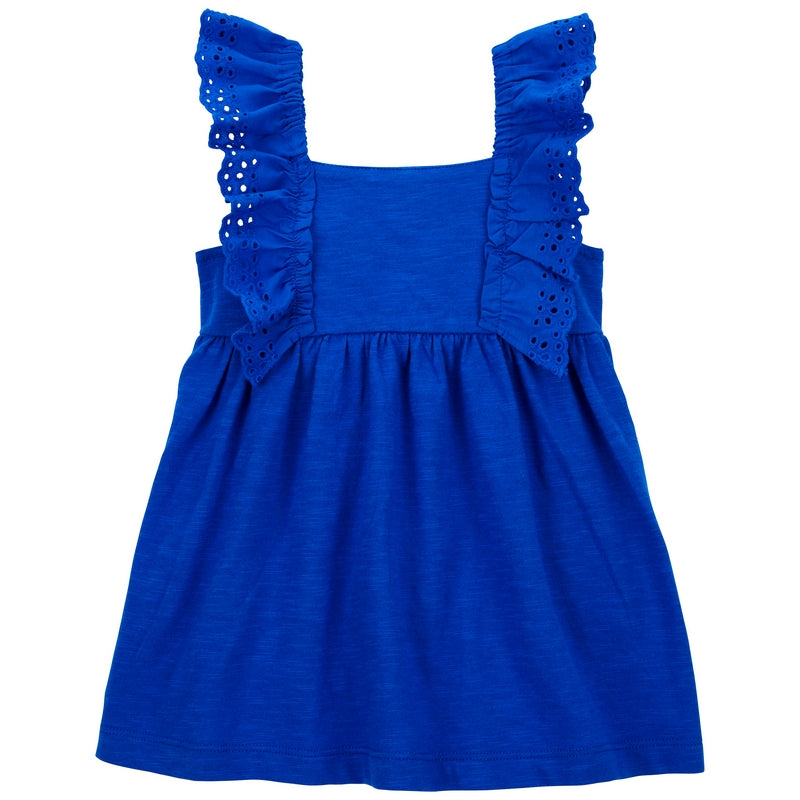 Vestido Baby Crop en Azul 1Q456710