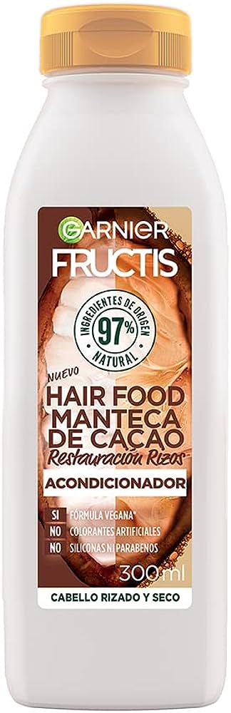 Fructis Hair Food Acondicionador de  Cacao 300 ml.