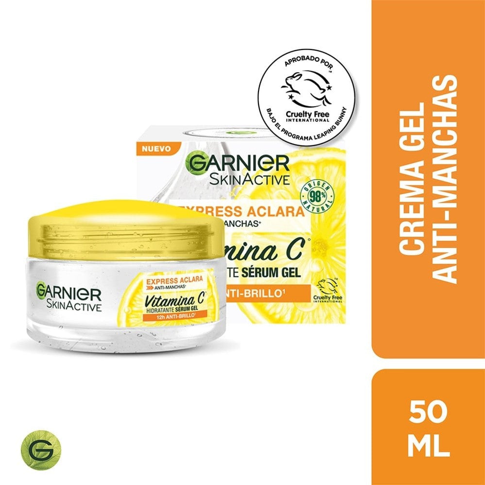 Garnier Serum Gel Hidratante Vitamina C Express Aclara de 50ml