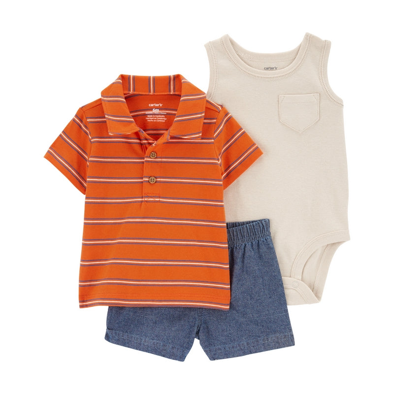 Conjunto de Niños Baby Corp 3 Piezas 1Q482510