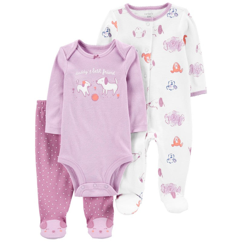 Set de Niña Baby Corp 3 Piezas 1N689710