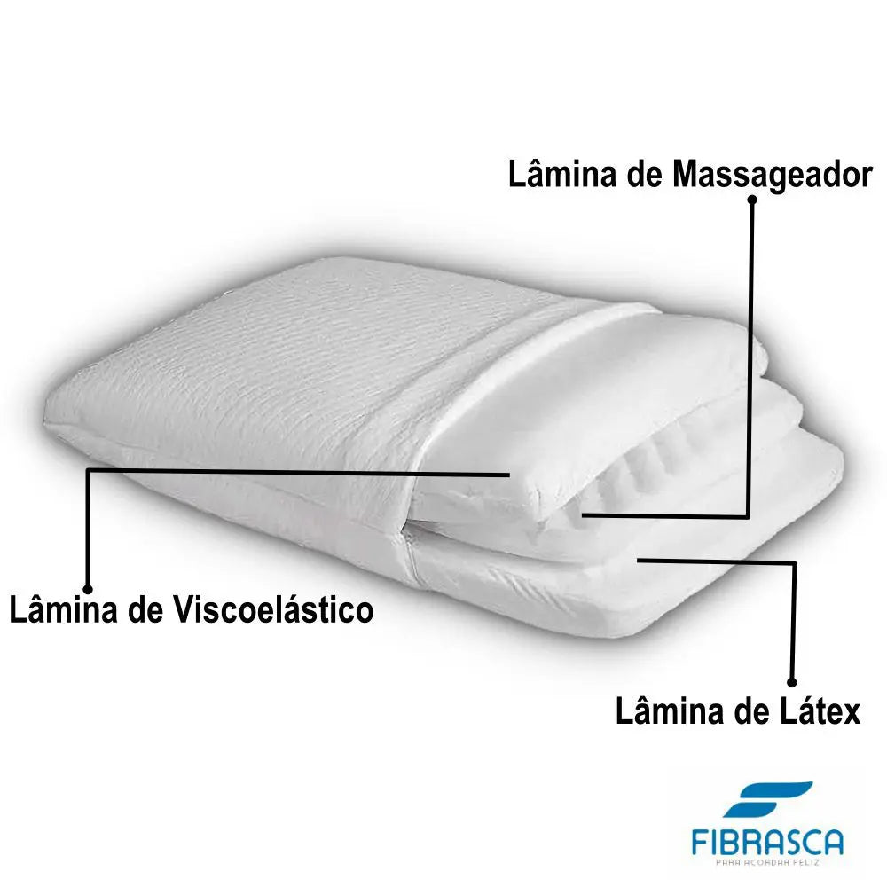 Almohada Alzer Fibrásca Personal Mix