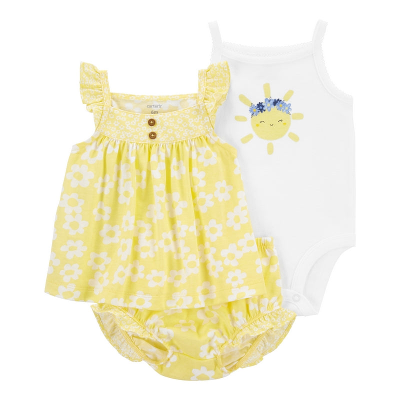 Set de Niña Baby Corp 3 Piezas 1Q939410