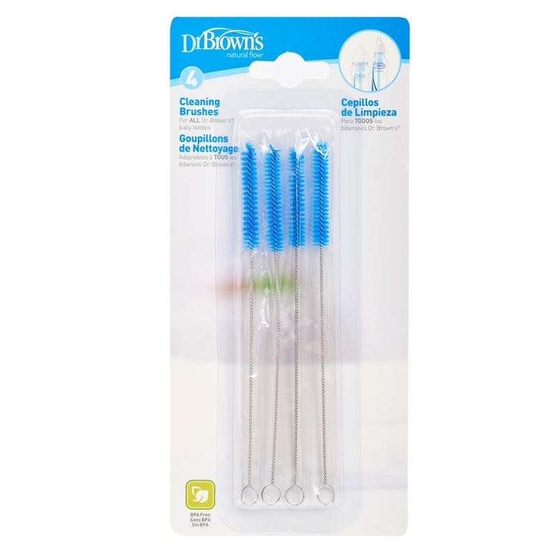 Cepillos Mini para Limpieza de Biberones Dr.Browns Pack x 4 (620)