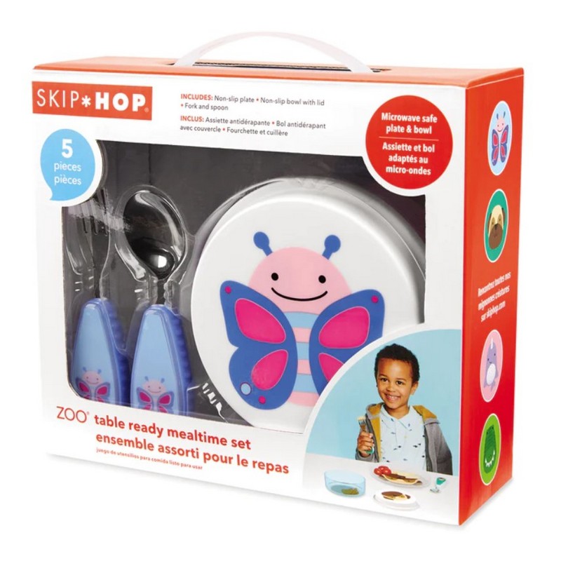 Juego de Utensilios Skip Hop Mariposa 9N582210