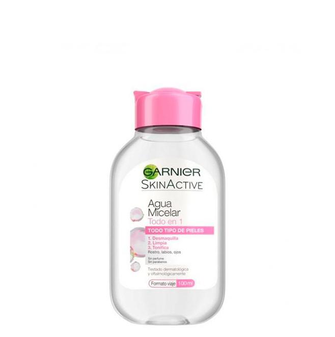 Agua Micelar Garnier Todo en 1 Rosa