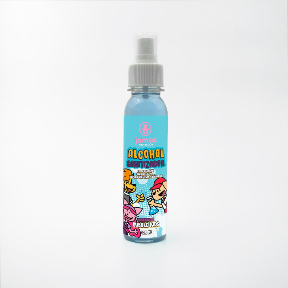 Alcohol Sanitizante de Manos Bubble Kids 125 ML