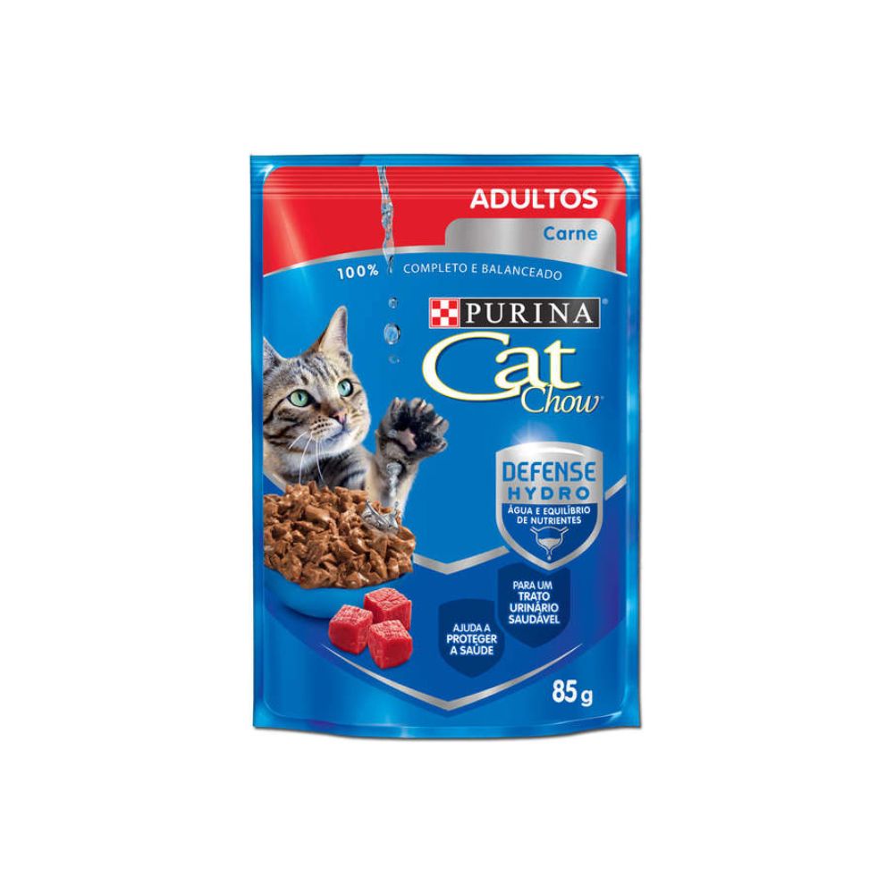 Alimento para Gato Cat Chow Carne 85 gr