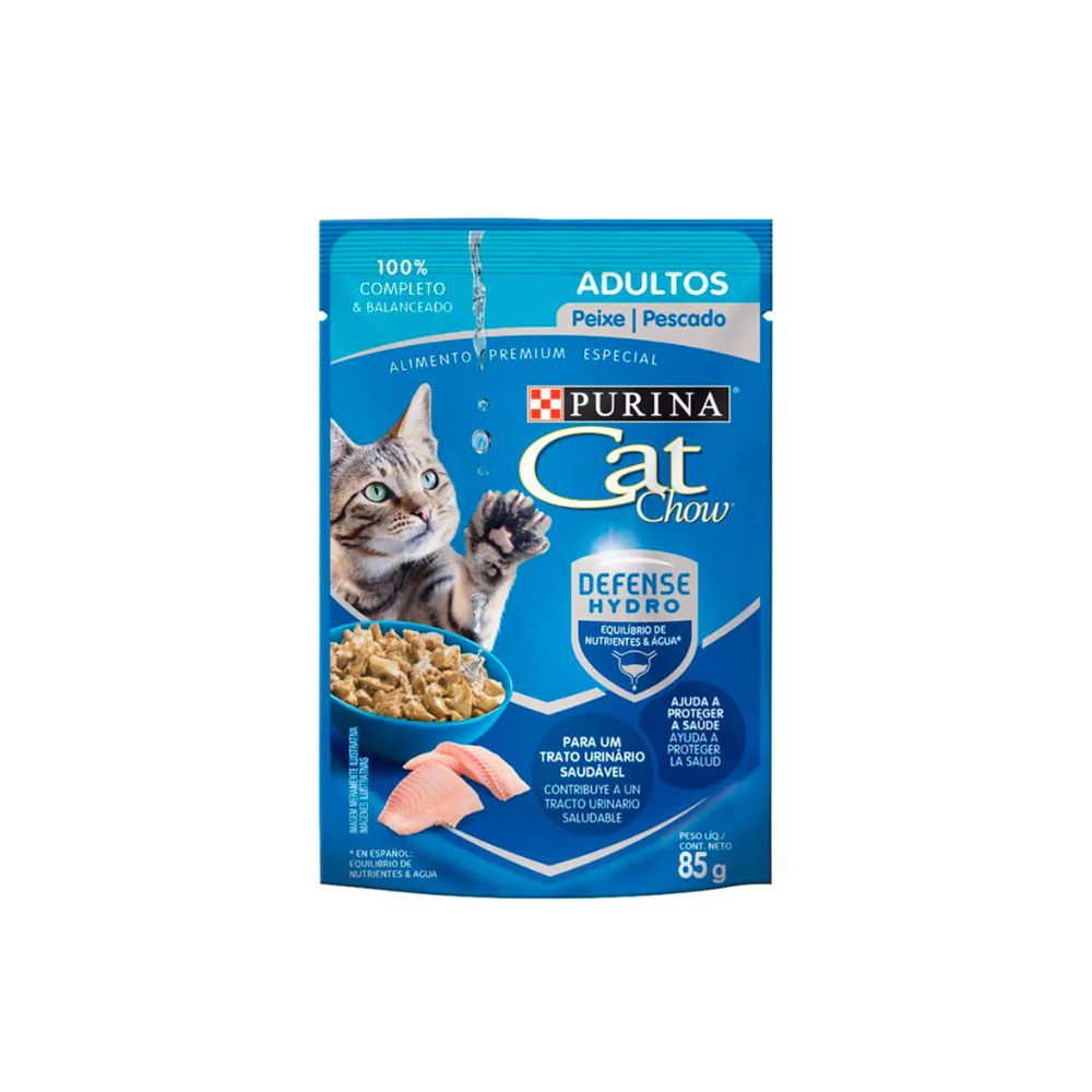 Alimento para Gatos (Adultos) Cat Chow de Pescado 85 gr