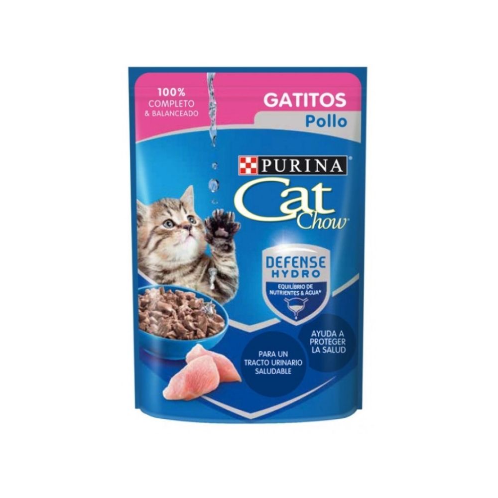 Alimento para Gatitos Cat Chow de Pollo 85 gr