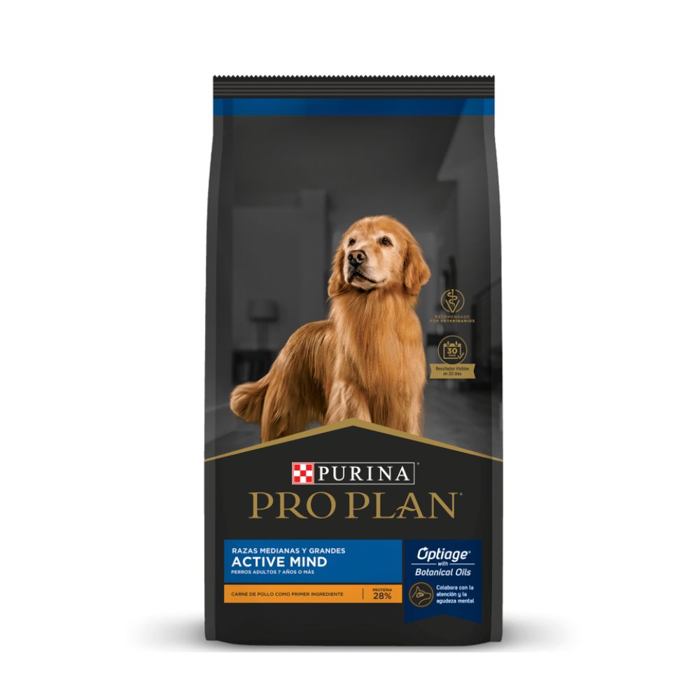 Alimento Para Perro Active Mind 7+ Med Lrg Pro Plan 15kg AR