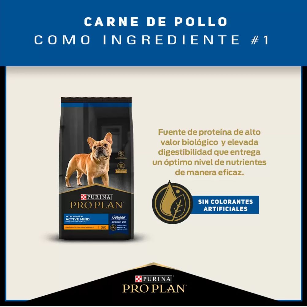 Alimento Para Perro Active Mind 7+ Sml Brd Pro Plan 6x3kg AR