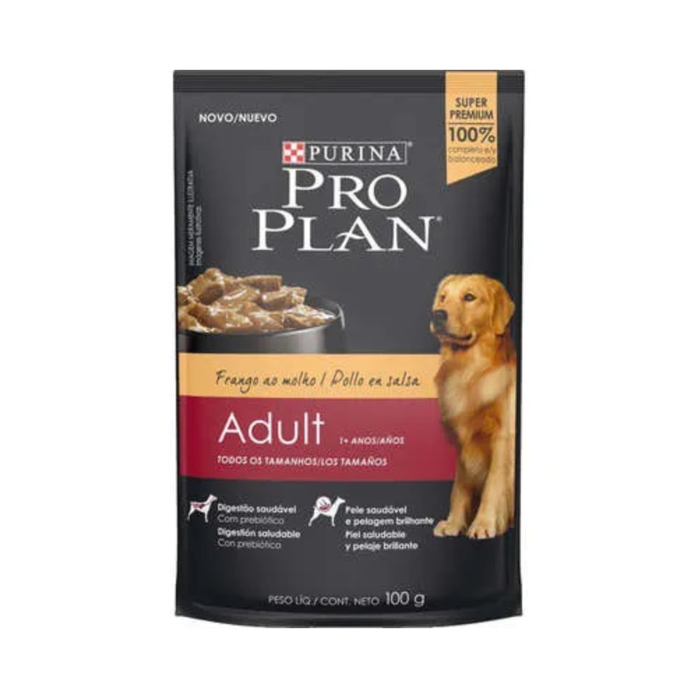 Alimento Para Perro Adulto Pollo Pro Plan 15x100g XI