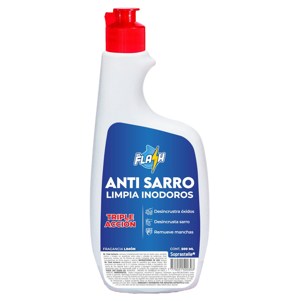 Anti Sarro Mr. Flash - Limón 500 ML.