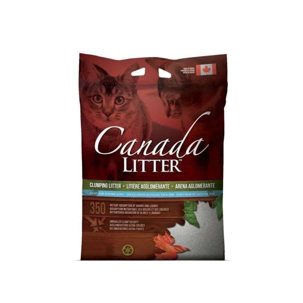 Arena para Gato Canada Litter Baby Powder 12 kg