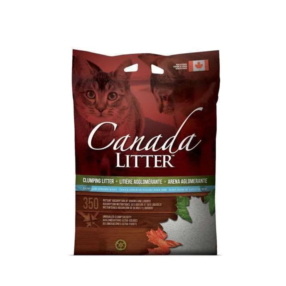 Arena para Gato Canada Litter Baby Powder 6 kg