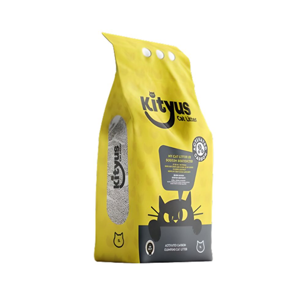 Arena para Gato Kityus Carbon Activado 5 kg