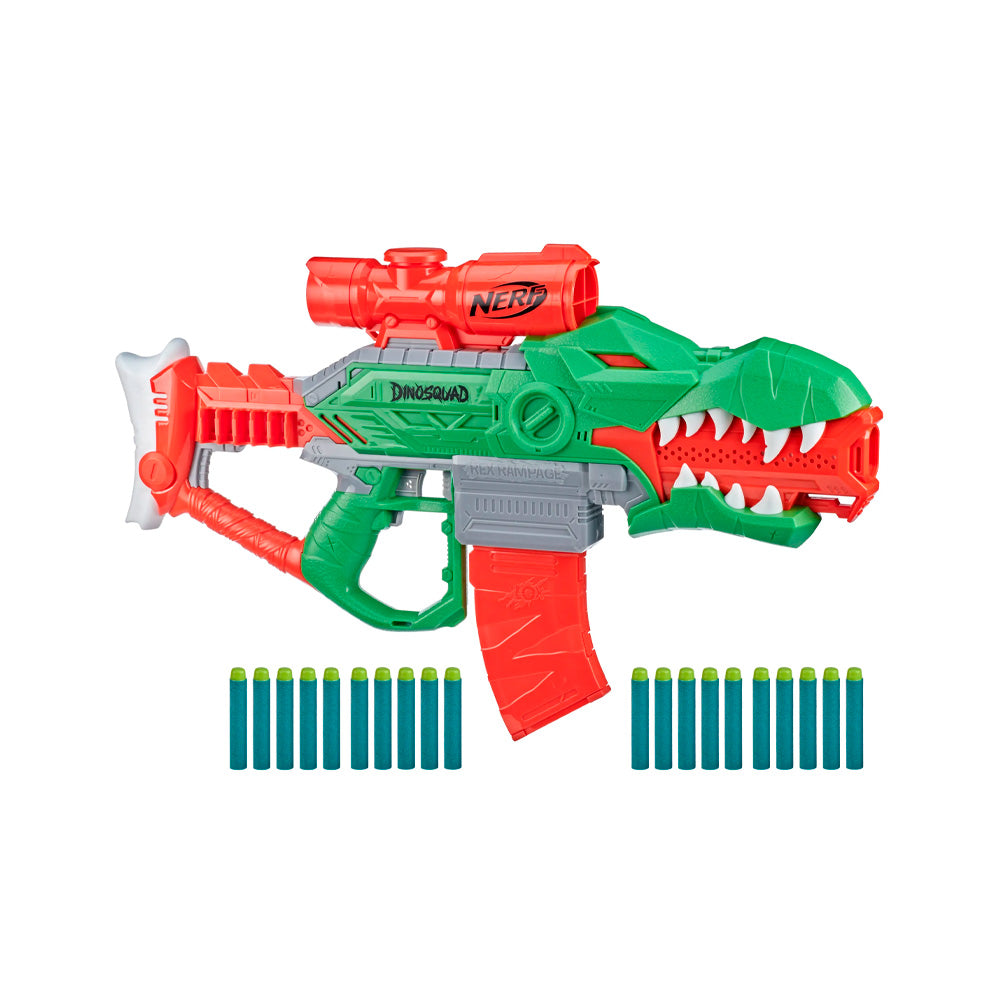 Arma de Juguete Nerf Dinosquad Rex Rampage