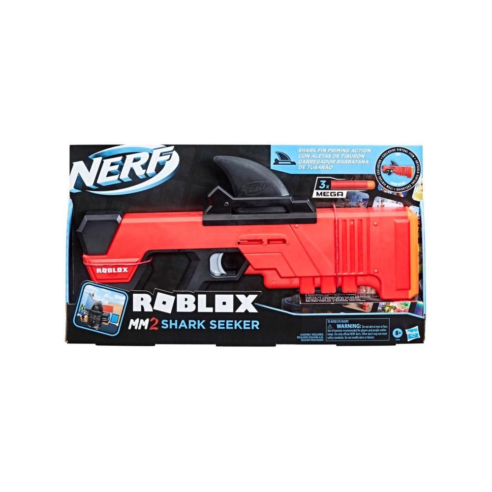 Arma de Juguete Nerf Roblox MM2 Shark Seeker