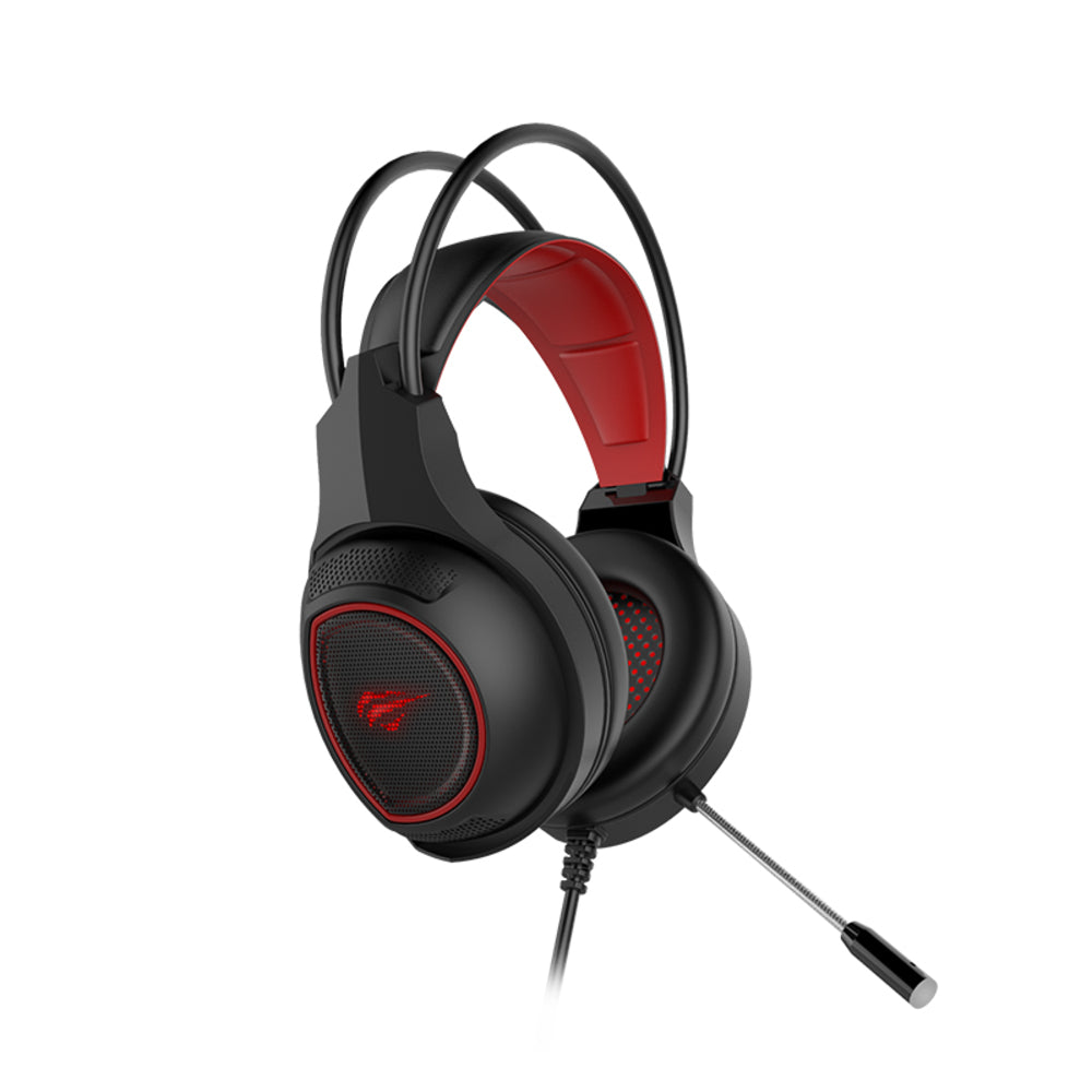 Audifonos Gamer Havit RGB con Microfono Cable USB y Aux Codigo HV-H2239D