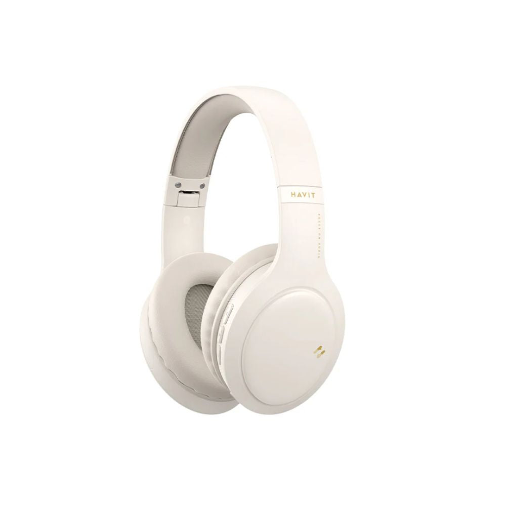 Audifonos Havit Bluetooth Beige