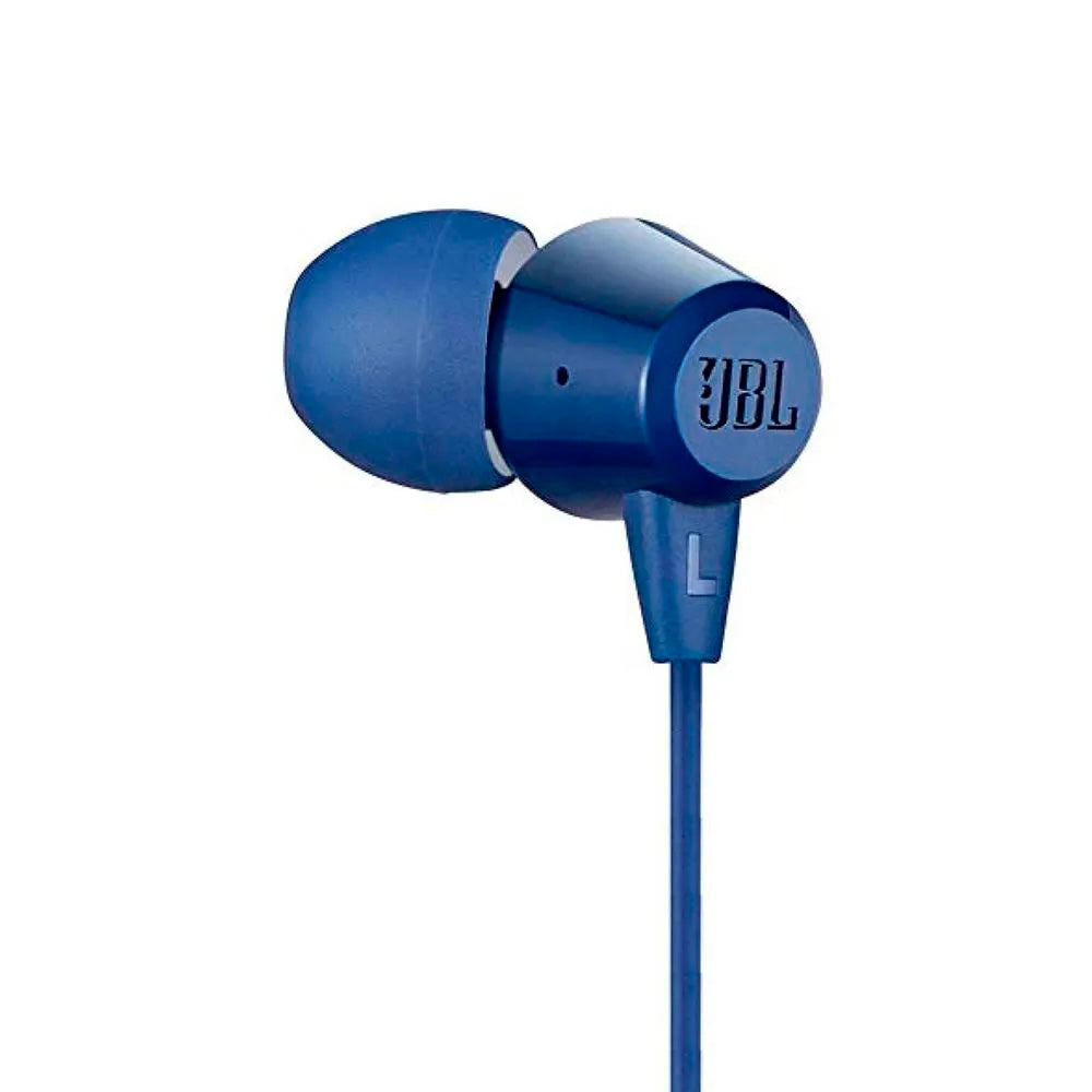 Audífonos  JBL C50HI In-ear Wired Azul